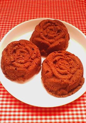 レンジDEふんわり★おからココアケーキ-レシピのメイン写真