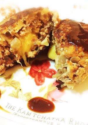 激もちっ♪チーズin豆腐ハンバーグ-レシピのメイン写真