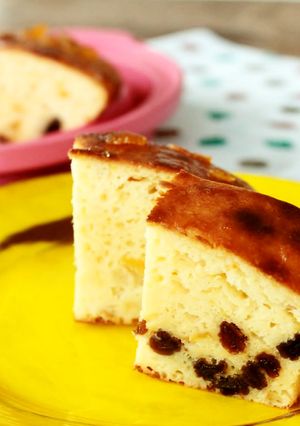 ヨーグルトとジャムの軽いフルーツケーキ-レシピのメイン写真