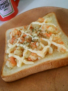じゃがバター鮭マヨトースト-レシピのメイン写真