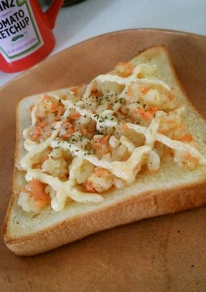 じゃがバター鮭マヨトースト-レシピのメイン写真