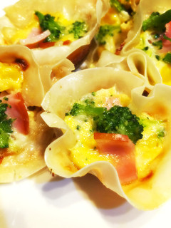 餃子の皮キッシュ-レシピのメイン写真