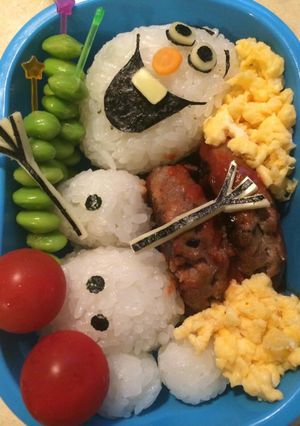 ☆キャラ弁☆オラフ-レシピのメイン写真