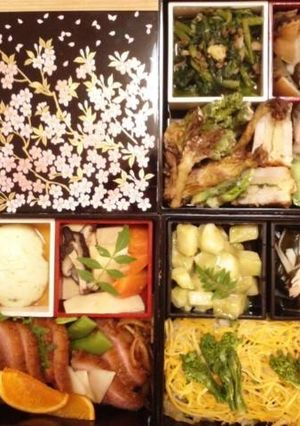 花見弁当-レシピのメイン写真