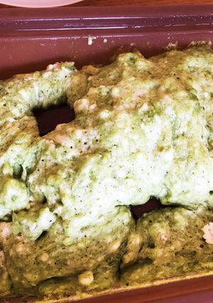 10分でできる！卵なし！青汁蒸しパン-レシピのメイン写真