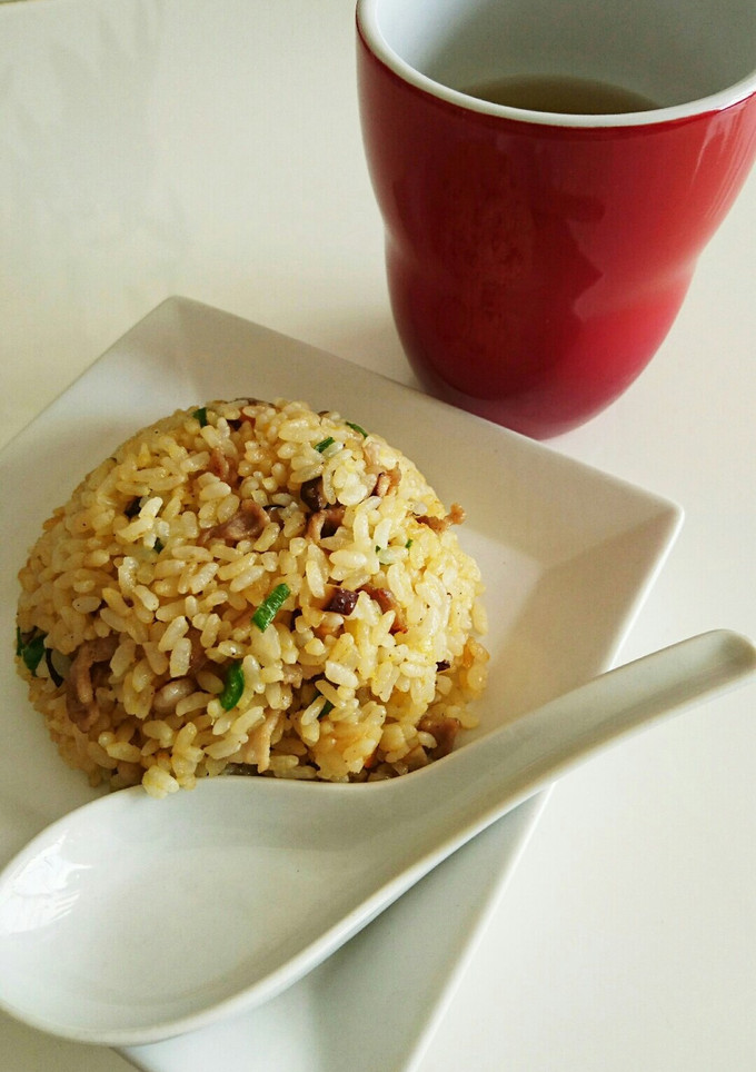 椎茸と豚肉とピーマンの栄養炒飯-レシピのメイン写真