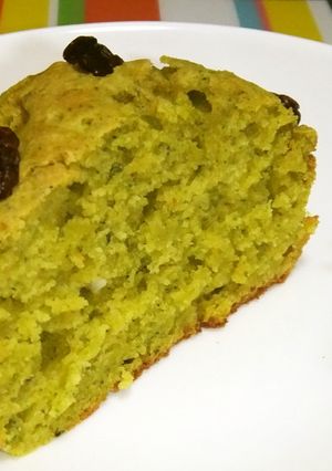 しっとりふんわり♡甘酒の緑黄色ケーキ-レシピのメイン写真