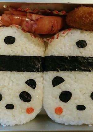 パンダ弁当-レシピのメイン写真