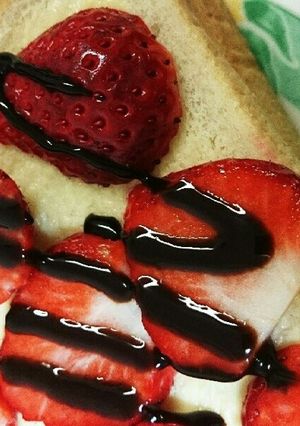 イチゴトースト-レシピのメイン写真