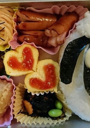 ひつじのショーン弁当-レシピのメイン写真