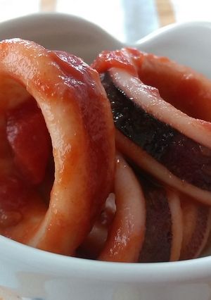 イカのトマト煮-レシピのメイン写真