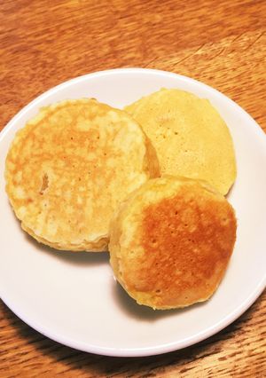 離乳食にも＊ぱくぱくパンケーキ♪卵半分！-レシピのメイン写真