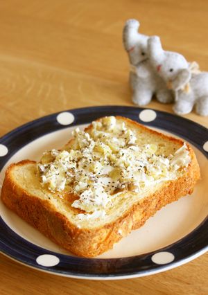 いぶりがっこのトースト-レシピのメイン写真