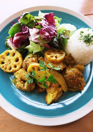 チキンと蓮根のマスタードソテー-レシピのメイン写真