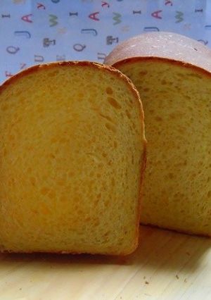 にんじんミルクハニー食パン-レシピのメイン写真