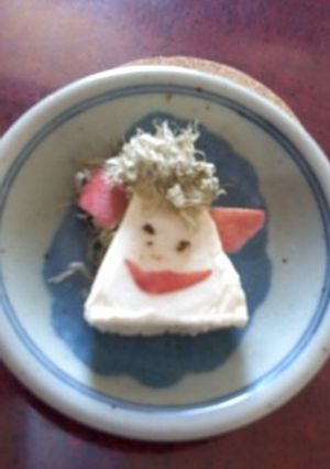 6ｐチーズでお絵かき　絵本の鬼さん-レシピのメイン写真