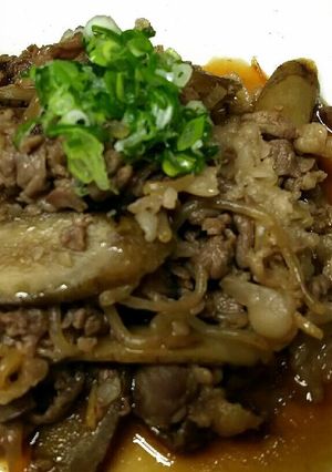 パサつかない牛肉とごぼうの炒め煮-レシピのメイン写真