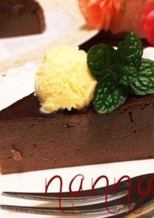 ミキサーで☆豆腐バナナココアケーキ-レシピのメイン写真
