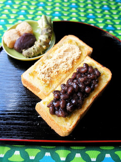 ✿静岡~わさび漬香るあべかわ餅風トースト-レシピのメイン写真