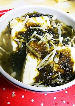 豆腐のあおさ餡掛け-レシピのメイン写真