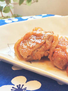 お弁当に◎鶏肉と玉ねぎのケチャップ煮-レシピのメイン写真