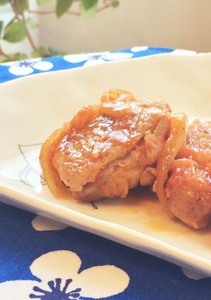 お弁当に◎鶏肉と玉ねぎのケチャップ煮-レシピのメイン写真