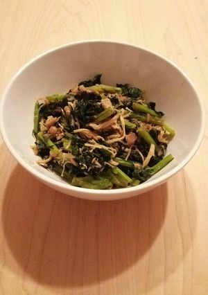 からし菜炒め-レシピのメイン写真