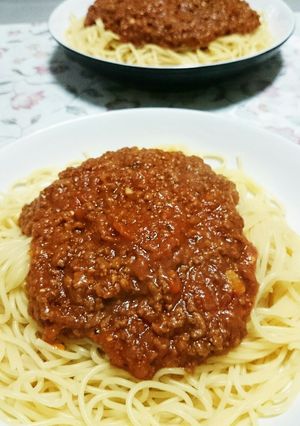 ミート缶を使った本格的なミートソース-レシピのメイン写真