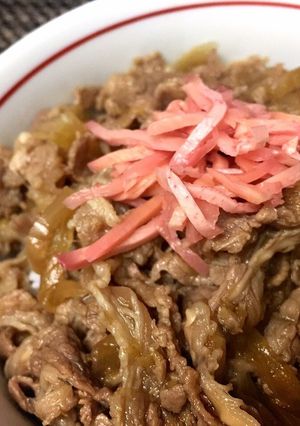 超簡単なのに美味しい!牛丼☆黄金タレ-レシピのメイン写真