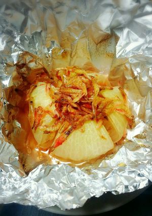 新玉ねぎのオーブン焼き-レシピのメイン写真
