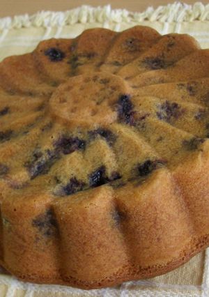 ブルーベリーのサワークリームケーキ-レシピのメイン写真