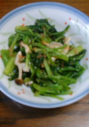 ほうれん草としめじのおひたし-レシピのメイン写真