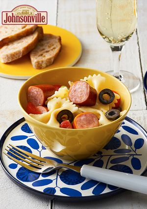 ジョンソンヴィルとトマトのパスタサラダ-レシピのメイン写真