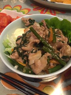 スタミナ丼-レシピのメイン写真