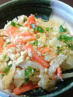 大根、おから豆腐のチリソース炒め-レシピのメイン写真