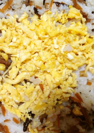 冷蔵庫にある物だけで☆ちらし寿司-レシピのメイン写真