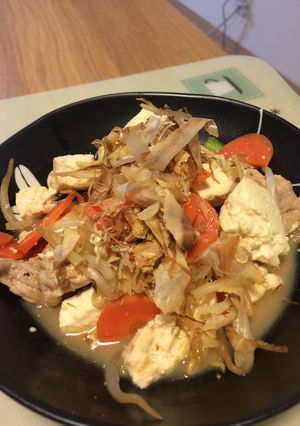 豚肉と豆腐のチャンプルー-レシピのメイン写真
