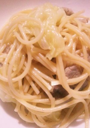 キャベツのペペロンチーノ-レシピのメイン写真