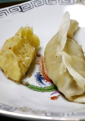 簡単！揚げない焼かない餃子コロッケ-レシピのメイン写真