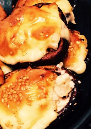 簡単しいたけのキャベツマヨチーズ焼き-レシピのメイン写真