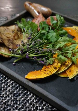 かぼちゃと椎茸の素焼き-レシピのメイン写真