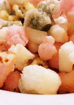 ひし餅で雛あられ-レシピのメイン写真