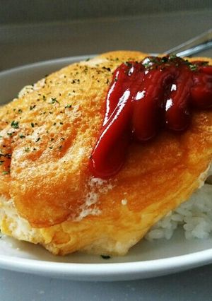 ふわふわオムライス-レシピのメイン写真