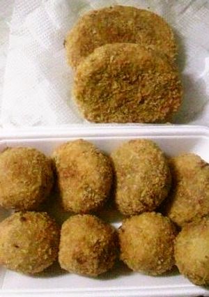カレーコロッケ(カレーリメイク)-レシピのメイン写真