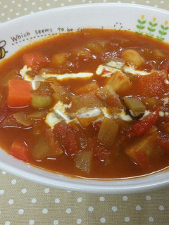 トマト缶で簡単カレースープ-レシピのメイン写真