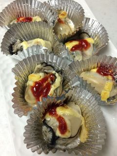 楽ちん♡牡蠣ホイル焼き 1個から作れるよ-レシピのメイン写真