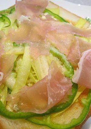 黄ニラトースト-レシピのメイン写真