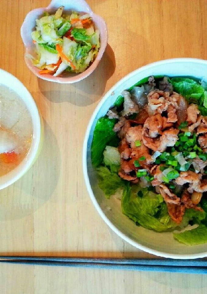 甘辛だれの豚丼♪-レシピのメイン写真