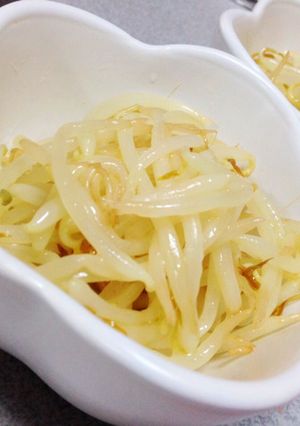レンジで簡単♪もやしのナムル♡-レシピのメイン写真