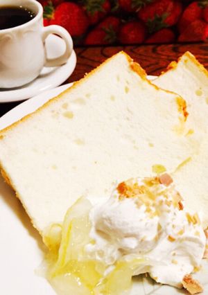 卵白救済！ふわっふわエンゼルフードケーキ-レシピのメイン写真